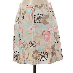 Ann Taylor cotton mini skirt